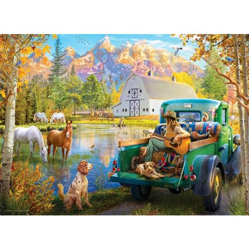 Puzzle Paisajes Estados Unidos 1000 Piezas EuroGraphics 6000-6012 LAGO DE CANTO