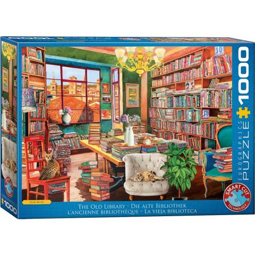 Puzzle 1000 Piezas EuroGraphics 6000-5888 LA VIEJA BIBLIOTECA [1]