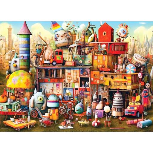 Puzzle Senior 500 Piezas Grandes XXL Eurographics 6500-5909 JUGUETES RAROS [0]