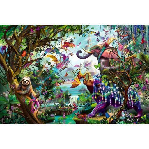 Puzzle Fantasia 4000 Piezas Ravensburger 12000812 DRAGONES TROPICALES [0]