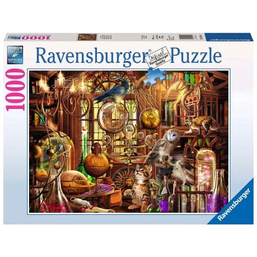 Puzzle Ravensburger 19834 LABORATORIO DE MERLIN 1000 Piezas [1]