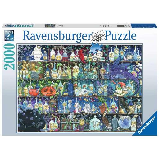 Puzzle de Fantasia, Magia y Brujeria 2000 Piezas Ravensburger 16010 VENENOS Y POCIONES [1]
