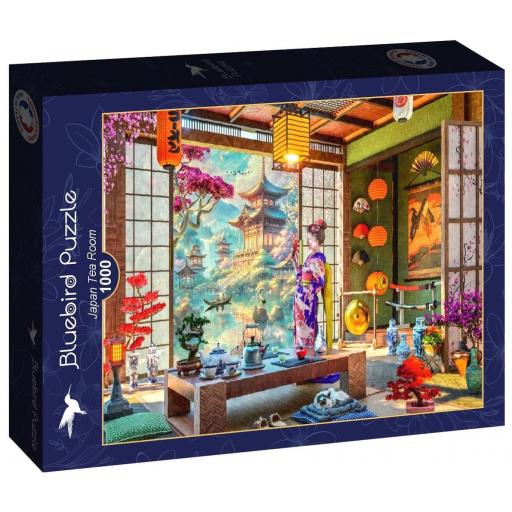 Puzzle de Geishas y Cultura de Japon 1000 Piezas Bluebird 91018 SALON DE TE JAPONES [1]