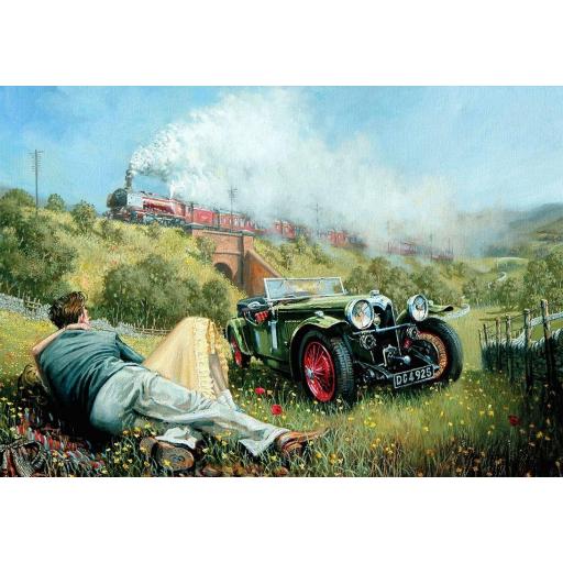 Puzzle Romantico 500 Piezas Gibsons G3155 AMOR EN LA CAMPIÑA