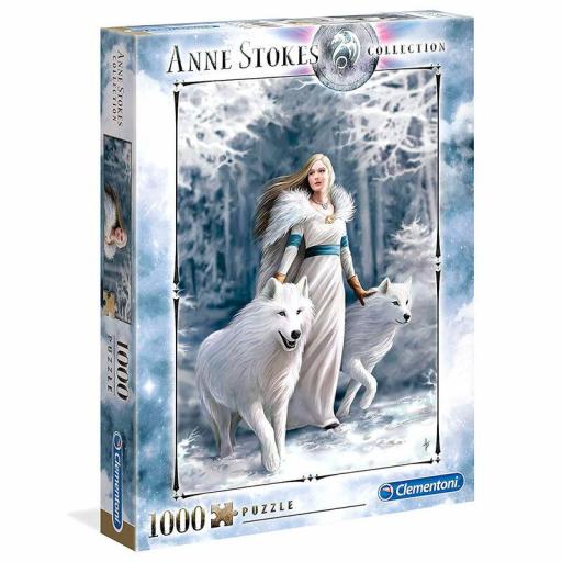 Puzzle Gotico Anne Stokes 1000 Piezas Clementoni 39477 WINTER GUARDIANS (Guardianes de Invierno) [1]