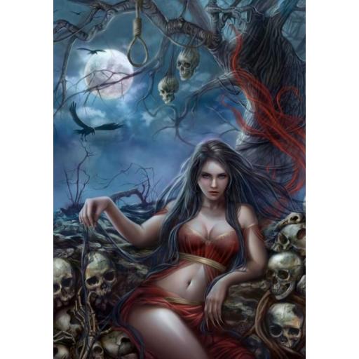 Puzzle Gotico y Sensual 1000 Piezas GRAFIKA S-01052 EL ARBOL DEL AHORCADO , de Cris Ortega [0]
