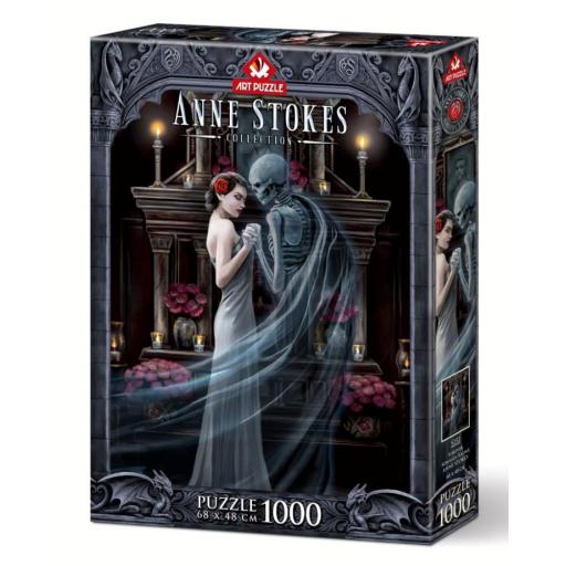 Puzzle Gotico 1000 Piezas Art Puzzle 5232 PARA SIEMPRE , de Anne Stokes [1]