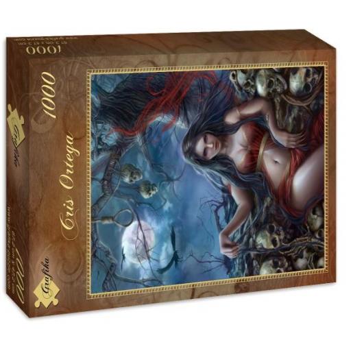 Puzzle Gotico y Sensual 1000 Piezas GRAFIKA S-01052 EL ARBOL DEL AHORCADO , de Cris Ortega [1]