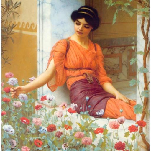 Puzzle de Arte 1500 Piezas Grafika S-00367 FLORES DE VERANO de JOHN WILLIAM GODWARD [0]