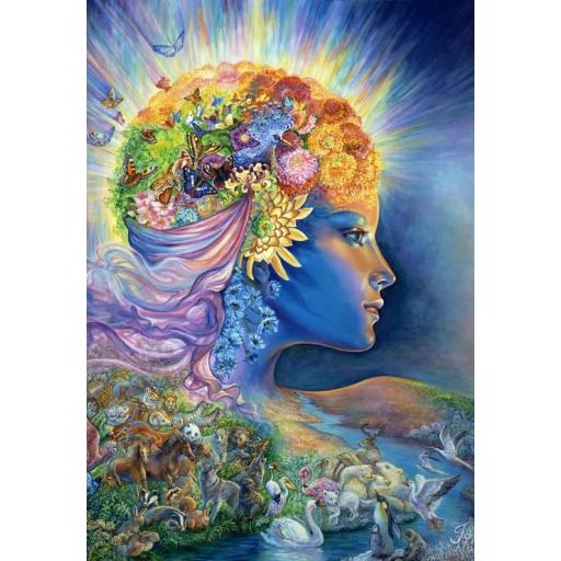 Puzzle 1000 Piezas GRAFIKA 32356 LA PRESENCIA DE GAIA , de Josephine Wall