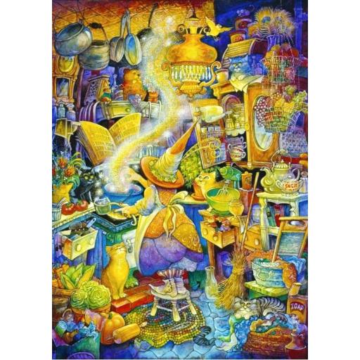 Puzzle Fantasia 1000 Piezas GRAFIKA 33688 LA BRUJA COCINERA [0]