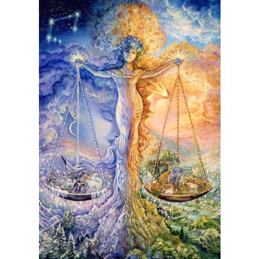 Puzzle Fantasia Josephine Wall 1000 Piezas GRAFIKA S-00823 EL ZODIACO : LIBRA - Colección Signos Zodiacales del Horoscopo [0]