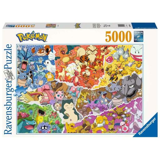 Puzzle 5000 Piezas Ravensburger 16845 POKEMON ALLSTARS [1]