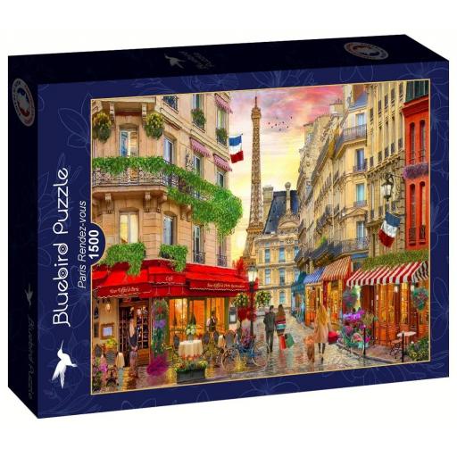 Puzzle 1500 Piezas Bluebird 90728 CITA EN PARIS , de David Maclean [1]