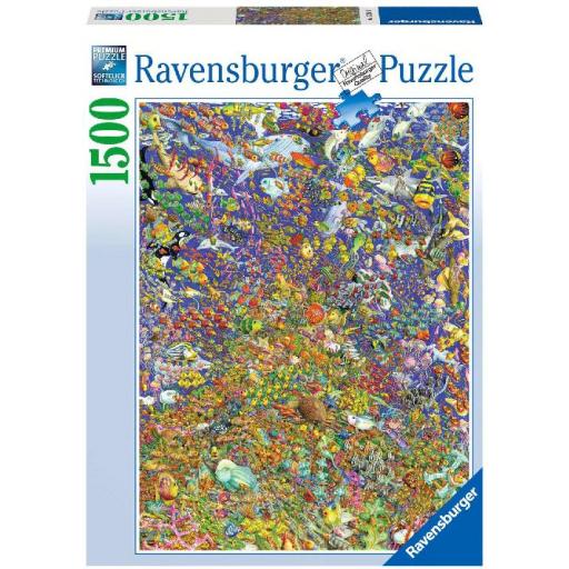 Puzzle 1500 Piezas Ravensburger 17264 ARCOIRIS DE PECES [1]