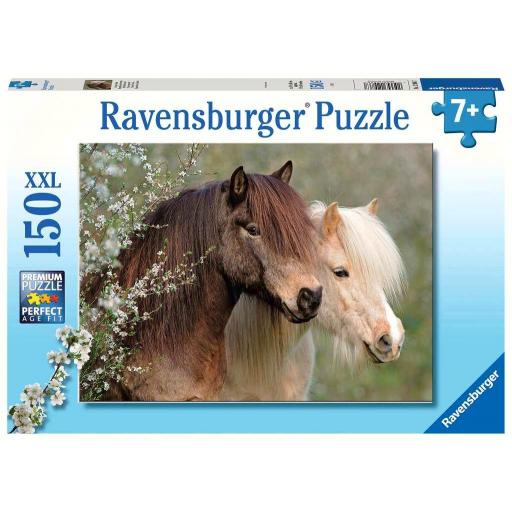 Puzzle Infantil 150 Piezas XXL Ravensburger 12986 ESPLENDIDOS CABALLOS [1]