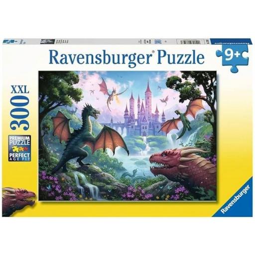 Puzzle Infantil de Dragones 300 Piezas XXL Ravensburger 13356 EL DRAGON OSCURO [1]