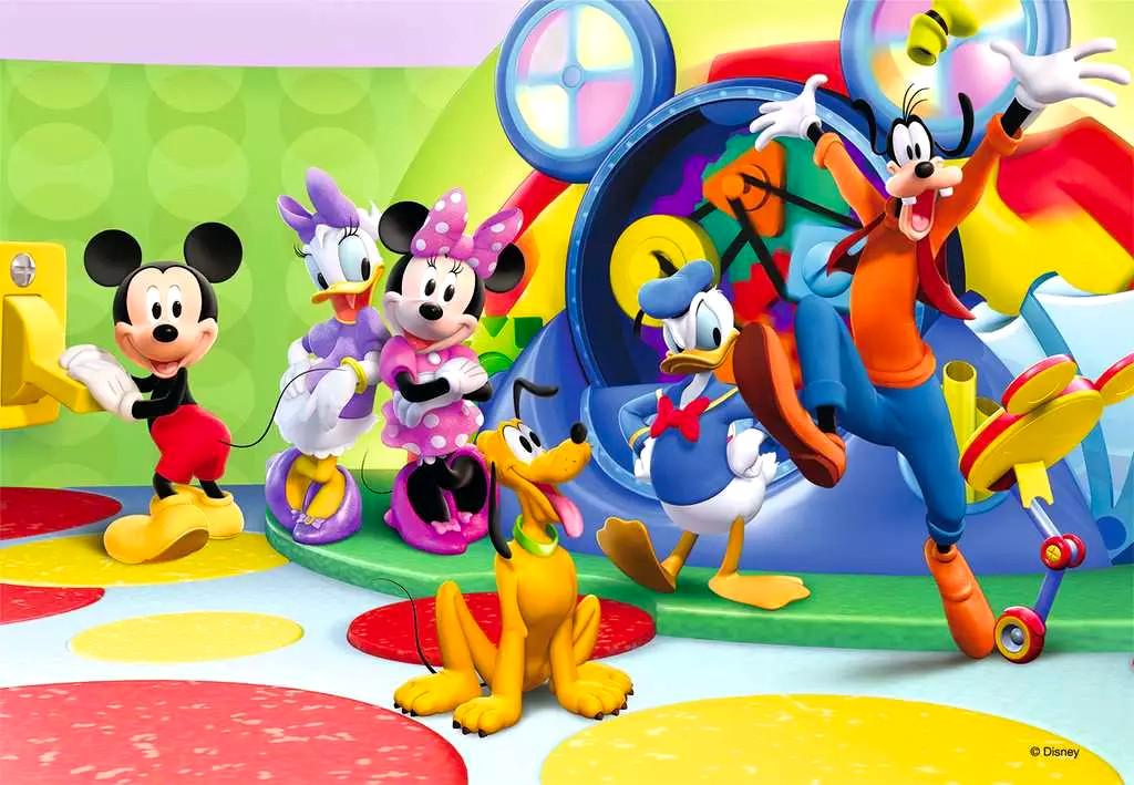 Puzzle 4en1 Bebé Disney Mickey y Minnie, 1 - 39 piezas