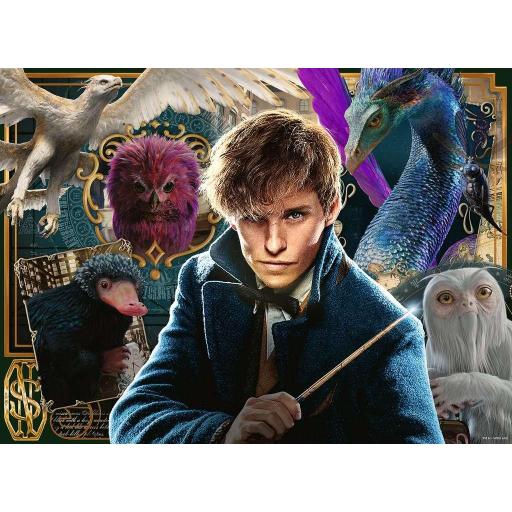 Puzzle Infantil Harry Potter 200 Piezas XXL Ravensburger 12611 SCAMANDER Y LOS ANIMALES FANTASTICOS