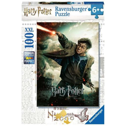 Puzzle Infantil Harry Potter y Las Reliquias de la Muerte 100 Piezas XXL Ravensburger 12869 [1]