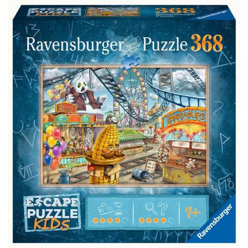 Puzzle Escape Infantil 368 Piezas Ravensburger 12936 EL PARQUE DE ATRACCIONES