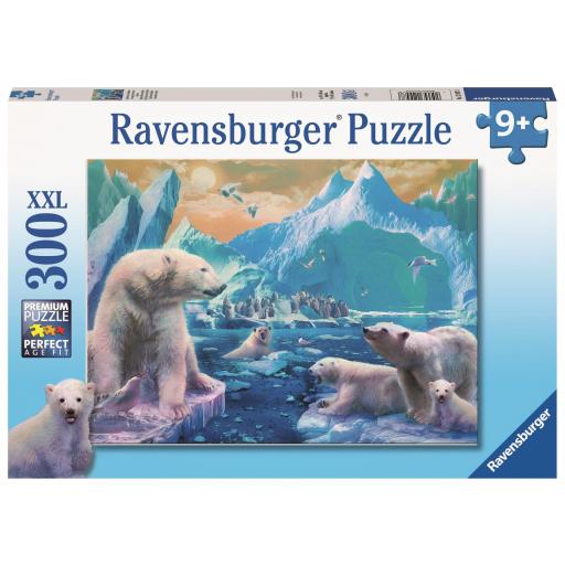 Puzzle Infantil de Animales 300 Piezas XXL Ravensburger 12947 REINO DEL OSO POLAR [1]