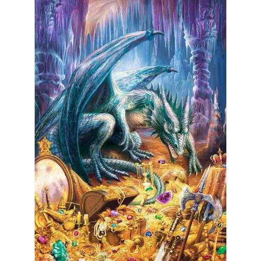 Puzzle Infantil de Dragones 100 Piezas XXL Ravensburger 12940 LA CUEVA DEL DRAGON
