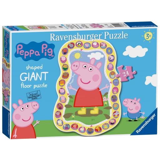 Puzzle Ravensburger PEPPA PIG FAMILIA Y AMIGOS 24 Piezas Gigantes Ref. 05545 [0]