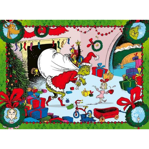 Puzzle Infantil El Grinch 100 Piezas XXL Ravensburger 12004068 SIMPLEMENTE GRINCH