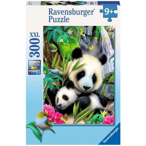 Puzzle Infantil de Animales 300 Piezas XXL Ravensburger 13065 QUERIDOS OSOS PANDA [1]