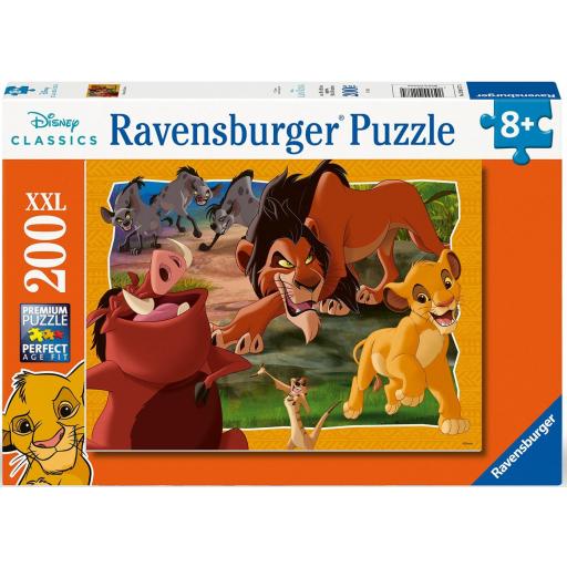 Puzzle Infantil Disney 200 Piezas XXL Ravensburger 12001177 EL REY LEON , HAKUNA MATATA [1]