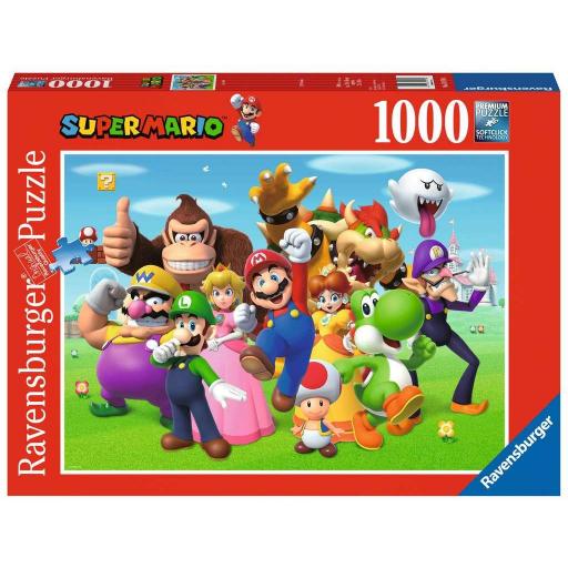 Puzzle de Videojuegos Nintendo 1000 Piezas Ravensburger 14970 SUPER MARIO [1]
