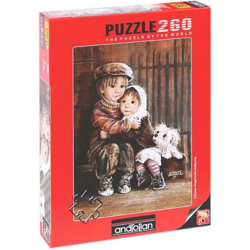 Puzzle Senior e Infantil 260 Piezas ANATOLIAN 3314 EL PRIMER AMOR , de Dianne Dengel [1]