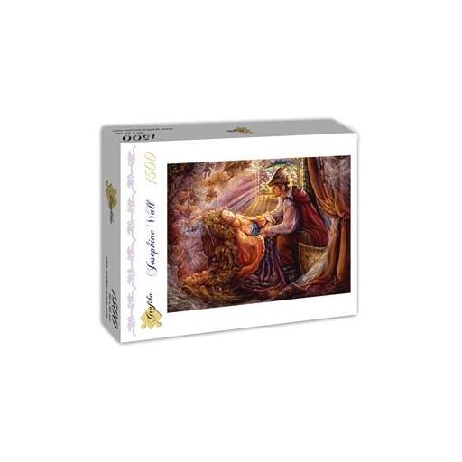 Puzzle de Cuentos y Fantasia 1500 Piezas GRAFIKA T-00385 LA BELLA DURMIENTE , de JOSEPHINE WALL [1]