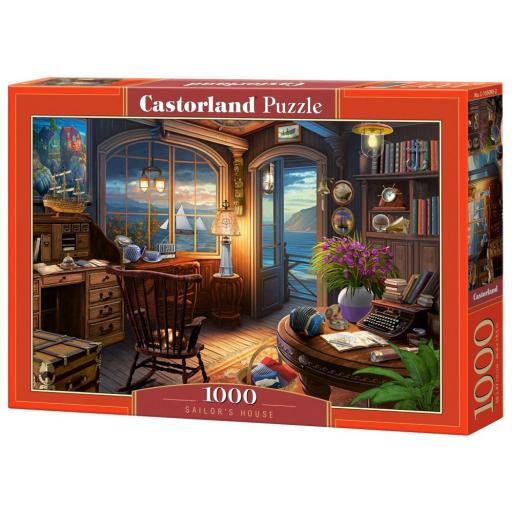 Puzzle 1000 Piezas Castorland 105090 LA CASA DEL MARINERO [1]