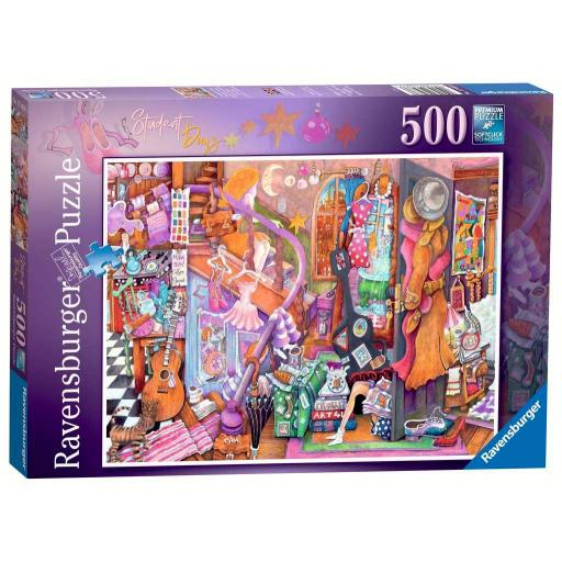 Puzzle 500 Piezas Ravensburger 17483 LA HABITACION DE LA ALUMNA , de Robert Howe [1]