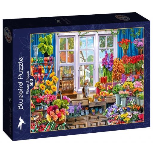 Puzzle de Flores y Plantas 500 Piezas Bluebird 90570 LA FLORISTERIA , de Steve Crisp [1]