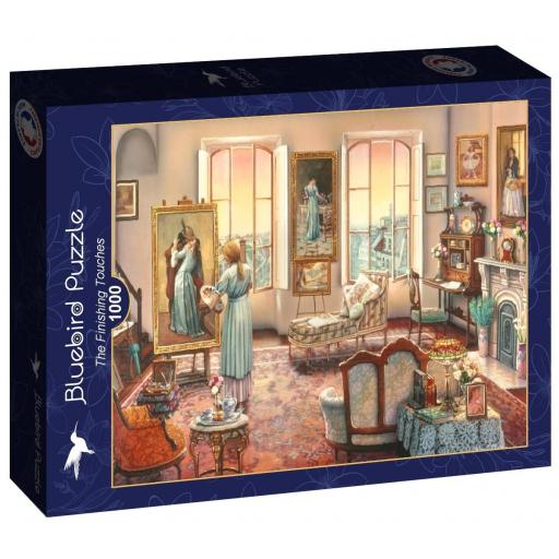 Puzzle de Arte y Pintura 1000 Piezas Bluebird 90986 LOS ULTIMOS RETOQUES [1]