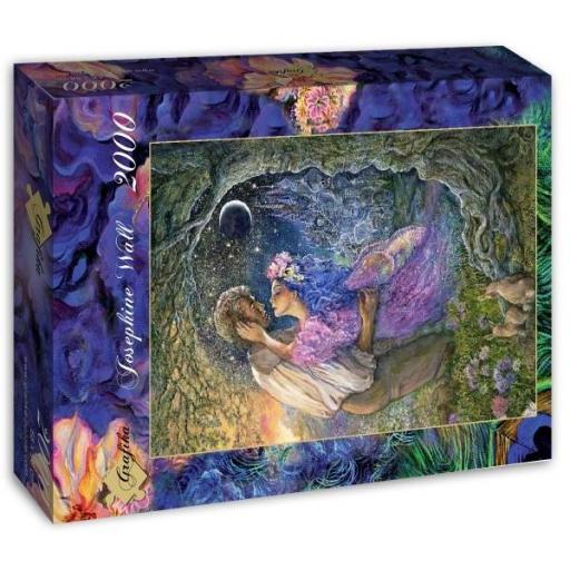 Puzzle Romantico Josephine Wall 2000 Piezas GRAFIKA T-00541 AMOR ENTRE DIMENSIONES [1]