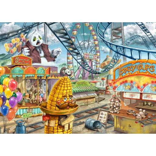 Puzzle Escape Infantil 368 Piezas Ravensburger 12936 EL PARQUE DE ATRACCIONES [1]