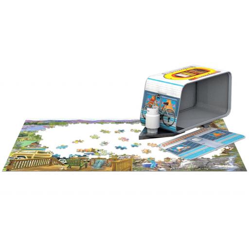 Puzzle en Cajas Metalicas 550 Piezas EuroGraphics 8551-5994 CARAVANA - LATA REMOLQUE DE CAMPING [2]