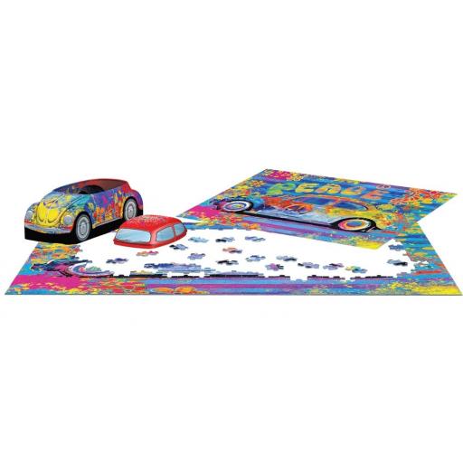 Puzzle en Cajas Metalicas 550 Piezas EuroGraphics 8551-6026 LATA VW BEETLE SPLASH BUGGY ( Volkswagen Escarabajo ) [2]