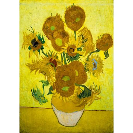 Puzzle LOS GIRASOLES de Vincent Van Gogh 1000 Piezas Bluebird 60003 [0]