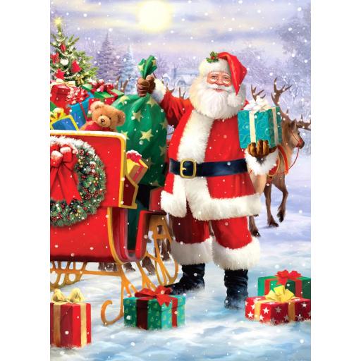 Puzzle de Navidad 1000 Piezas EuroGraphics 6000-5639 EL TRINEO DE PAPA NOEL [0]