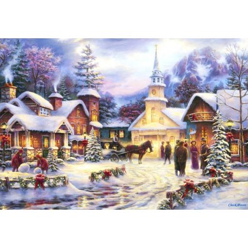 Puzzle de Navidad 1000 Piezas Bluebird 90357 LA FE ES PROFUNDA , de Chuck Pinson