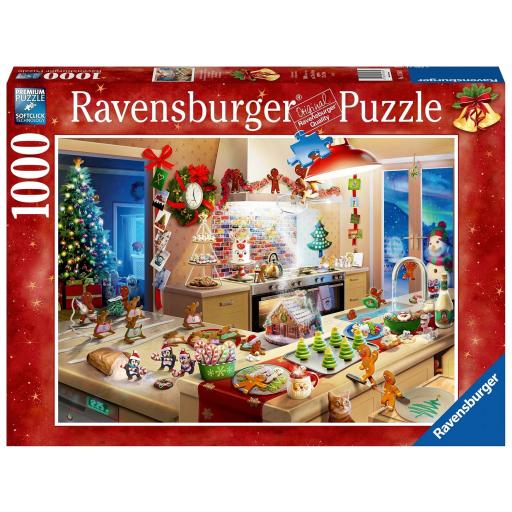 Puzzle de Navidad 1000 Piezas Ravensburger 17563 RECREO NAVIDEÑO [1]