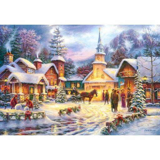 Puzzle de Navidad 1500 Piezas Castorland 151646 LA FE ES PROFUNDA , de Chuck Pinson [0]