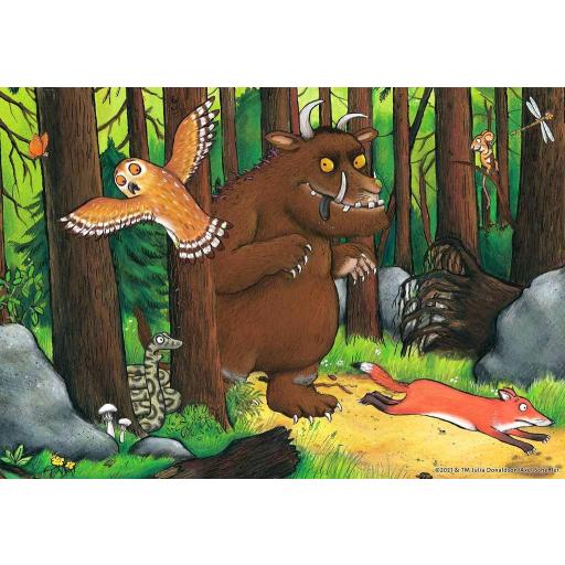 Puzzle Infantil 2 x 24 Piezas Ravensburger 05227 EL GRUFFALO , Paseo por el Bosque Oscuro [2]