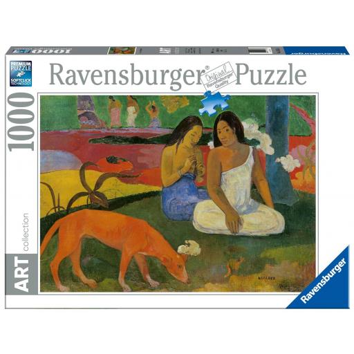 Puzzle de Arte 1000 Piezas Ravensburger 17533 AREAREA (El Perro Rojo) , de Paul Gauguin [1]