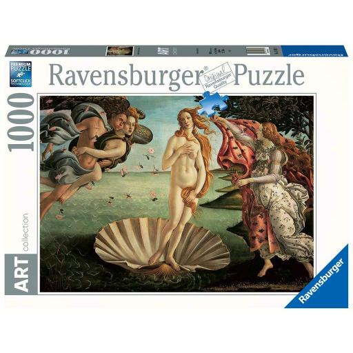 Puzzle 1000 Piezas Ravensburger 15769 EL NACIMIENTO DE VENUS , de Sandro Botticelli [1]